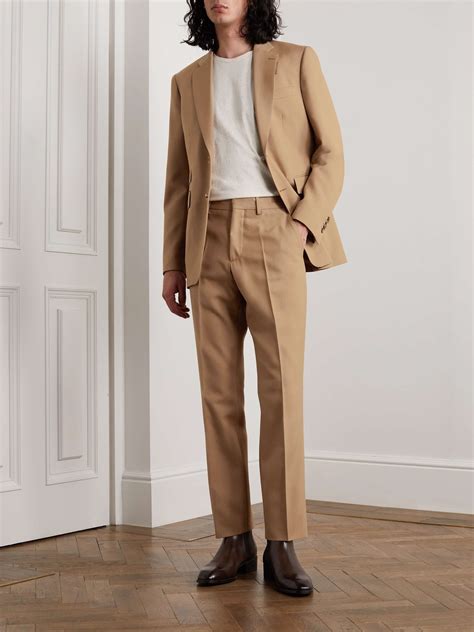 burberry khaki suit|burberry trousers for men.